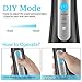 Cordless Water Flosser Teeth Cleaner, 300ML Portable and USB Rechargeable Oral Irrigator for Travel, IPX7 Waterproof, 4-Mode with 4 Jet Tips, Essential for Braces, Bridges & implants Care