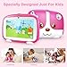 Excelvan Q738 Kids Tablets, 7inch Kids Android Tablets for Kids, 1G+16G Android 9.0 Kids Tablets, GMS Certified with WiFi Parental Control, Bionic Desin (Pink)thumb 1