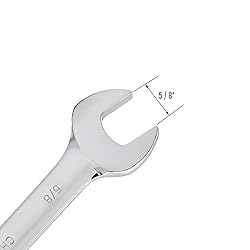 FOCMKEAS 5/8 Inch Flex-Head Ratcheting Combination