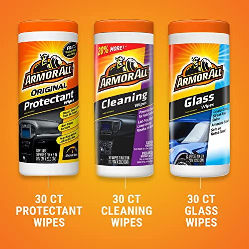 Car Wipes MultiPack by Armor All, Cleans Vehicle Interior and Exterior