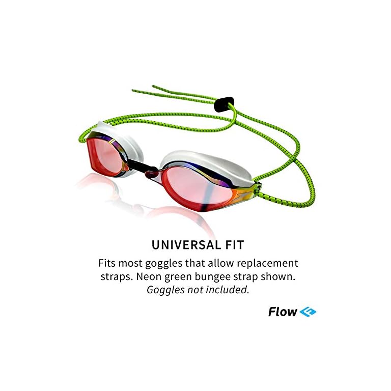 Flow Goggle Strap Kit (2Pack) Replacement Bungee Cord Straps for