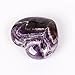 Natural Quartz Heart Amethyst Quartz Healing Gemstone Love Carved Polished Carved Palm Worry Stone Reiki Balancing
