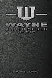 Wayne Enterprises Journal: Batman / Gotham Notebook by Replica Notebooks