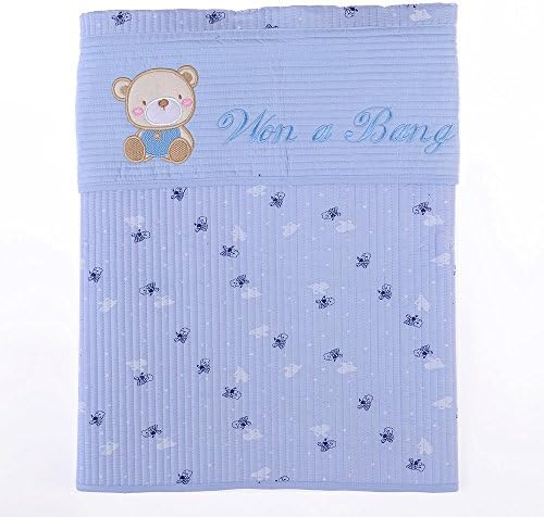 wonabang Quilted Luxury Long Podaegi Asian Style Baby Carrier Baby Sling Toddler 64.2 x 34.3" Blue