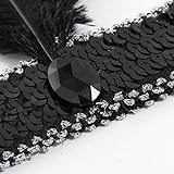 JustinCostume 1920s Accessories Headband Necklace Gloves Cigarette Holder (AH)