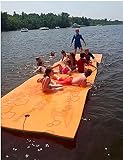 Maui Mat (by Aqua Lily Products, Floating Foam Fun Pad Designed for Water Recreation and Relaxing (14ft)