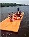Maui Mat (by Aqua Lily Products, Floating Foam Fun Pad Designed for Water Recreation and Relaxing (14ft)
