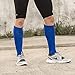 Zensah Tech+ Compression Socks - Knee High Running Socks for Sports, Travel, Made in Italy