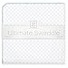 SwaddleDesigns Ultimate Winter Swaddle, X-Large Receiving Blanket, Made in USA, Premium Cotton Flannel, Pastel Blue Classic Polka Dots (Mom's Choice Award Winner),42