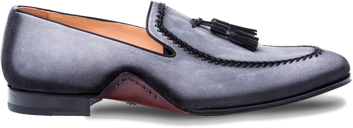 mezlan micro studded loafer