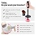 2 in 1 Electric Makeup Brush Cleaner and Dryer, Butycee Automatic Brush Spinner for all kinds brushes, brush cleaner in seconds
