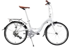 Dahon Briza D8 24" Frost Aluminum Folding Bike Bicycle