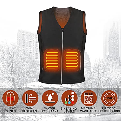 VVD Heated Vest ,Smart Heated Vest for Men/Women With Battery Pack