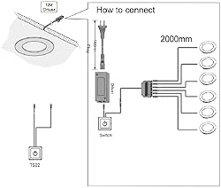 VST Under Cabinet Lights,Kitchen Led Lights Under