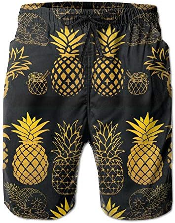 N1wev Mens Jogger Swimming Shorts Quick Dry Hot Short with Drawstring for Man
