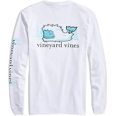 Vineyard Vines Boys Boys' Ls Yeti Whale Spotting Pkt T