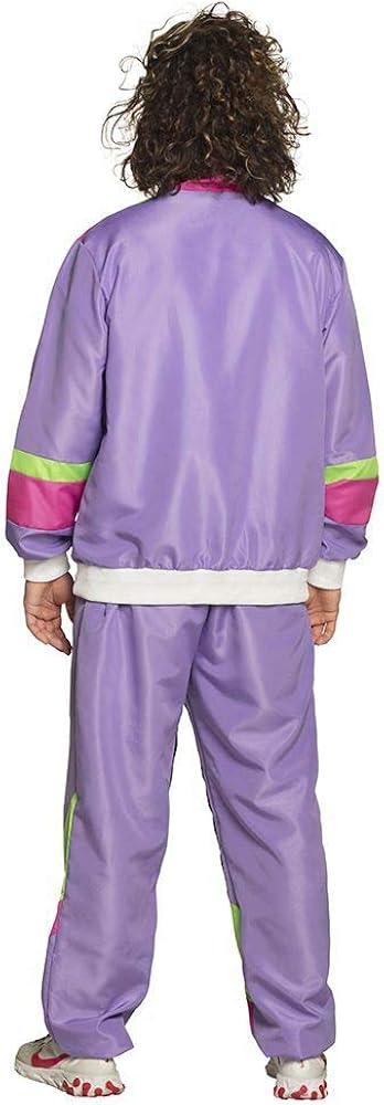 Boland, Adult 80s Tracksuit with Pockets, Jacket and Trousers, Various Sizes, Camping Suit, Jogging Suit, Assi Suit - Image 3