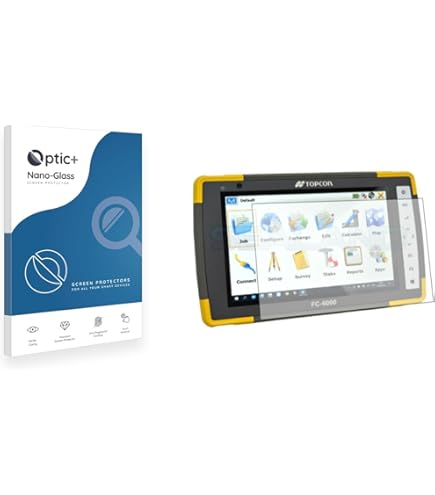 Protection écran Verre Hybride BROTECT AirGlass Pour Topcon FC-5000 - Anti-rayures 9H, Anti-traces, Ultra-fin Et Facile à Poser