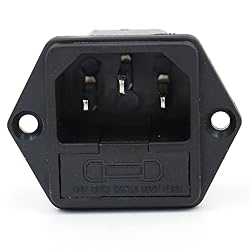 Baomain IEC 320 C14 Male Plug IPZ-104 3 Pins PCB