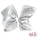 Jojo Siwa Girls Accessory Set, Bow Headband 3 Pack Bracelet and Colorful Hair Braid Tie - Silver Rainbow