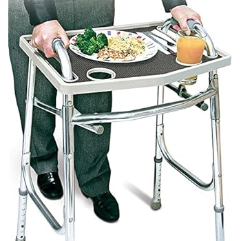 walker tray folding drive slip non trays medical cup grip mat north american down walkers deluxe nova accessories universal holder