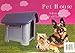 always-quality Indoor Outdoor Dog House Small to Medium Pet All Weather Doghouse Puppy Shelter
