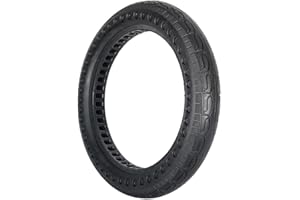 CATAZER Bicycle Solid Tire 14x2.125 Airless Honeycomb Tire 14 Inch Explosion-Proof Anti-Puncture Tyre for Electric Bike