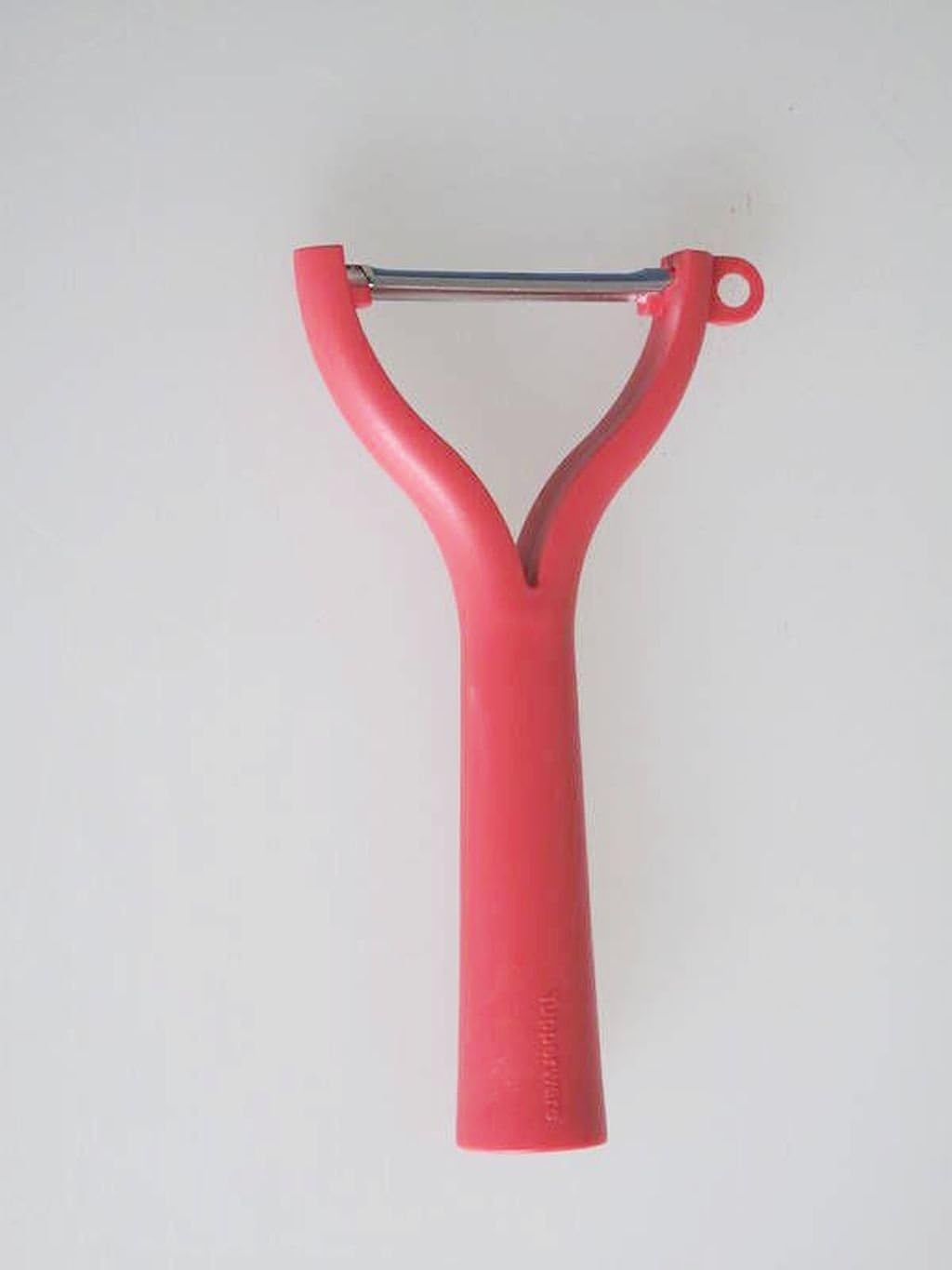 TUPPERWARE Schäler Universalschäler rot D119 Schäler Flachschliff Wellenschliff 30930