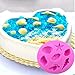 QIBOX(Set of 3) Silicone Fondant Cake Molds, Non-stick BPA Free Chocolate, Jelly, Candy Mold, Cupcake DIY Baking Decoration Tool, Mermaid Tails (Large + Small) + Sea Shell