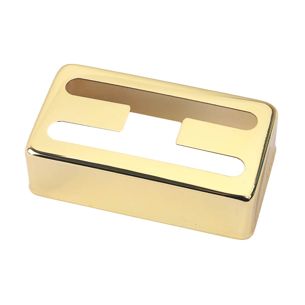 Milisten 2pcs Guitar H Hole Pickup Cover Gold Humbucker Cover for Eletric Guitar Accessories
