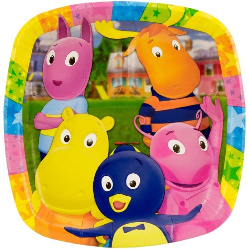 Backyardigans Dinner Pocket Plates (8 count)