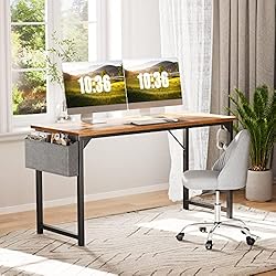 Sweetcrispy Computer Office Desk 63 Inch Student