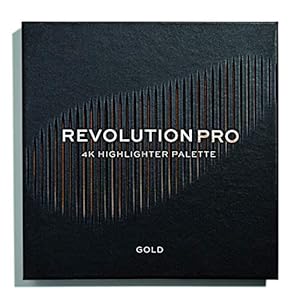 Revolution Pro 4k Highlighter Palette, Gold, 16g