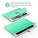 MoKo iPad Air Case - Slim Lightweight Smart-shell Stand Cover with Translucent Frosted Back Protector for Apple iPad Air 9.7
