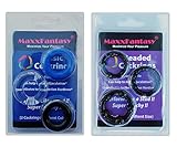 MaxxFantasy Donut & Beaded Combo Cockring Penis ring Set