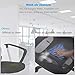 Ergonomic Office Chair Desk Chair Mesh Computer Chair with Lumbar Support Headrest Flip up Arms Executive Task Chair for Adults Women,Black