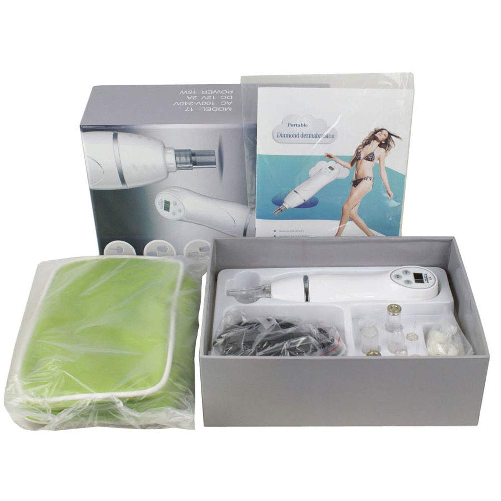 QiQiBaby Diamond Microdermabrasion Peeling Facial Pore Cleanser Pen Vacuum Blackhead Removal Beauty Machine