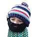 Beard Head - The Original Kid Gromm Knit Beard Hat (Black)