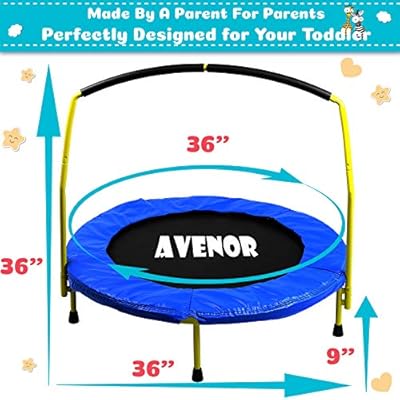 toddler trampoline with handle