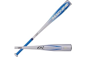 Rawlings | Machine Baseball Bat | USA | -10 Drop | 2 5/8" Barrel | 1 Pc. Alloy