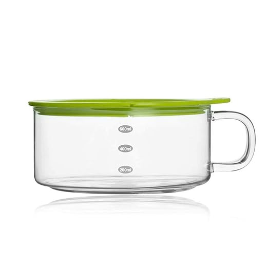 ZL-Porta alimentos Recipiente de Vidrio para microondas Recipiente ...