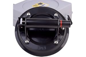 IMT 8" Glass Suction Cups for Granite & Glass Lifting, Vacuum Suction Glass Lifter with Handle, 240lbs Load Capacity W/Free Case