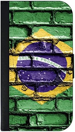 Brazil Flag Wall Passport Cover / Card Holder for Travel