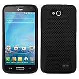 Asmyna Astronaut Phone Protector Cover for LG Optimus L90 - Retail Packaging - Black