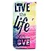 iPhone 6 Case,MANBO Latest Fashion Luxury PU Leather Folio Magnet Wallet Stand Case Cover For iPhone 6 4.7 inch - Live The Life You Love