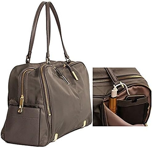 Tutilo Tech Double Agent Travel Duffel with Built in Battery Charger