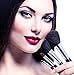 Professional Grade Labeled Kabuki Makeup Brush Set -8PCs
