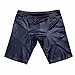 FEESHOW Men's Sports Fitness Shorts Pants Faux Leather Boxer Briefs Underwear