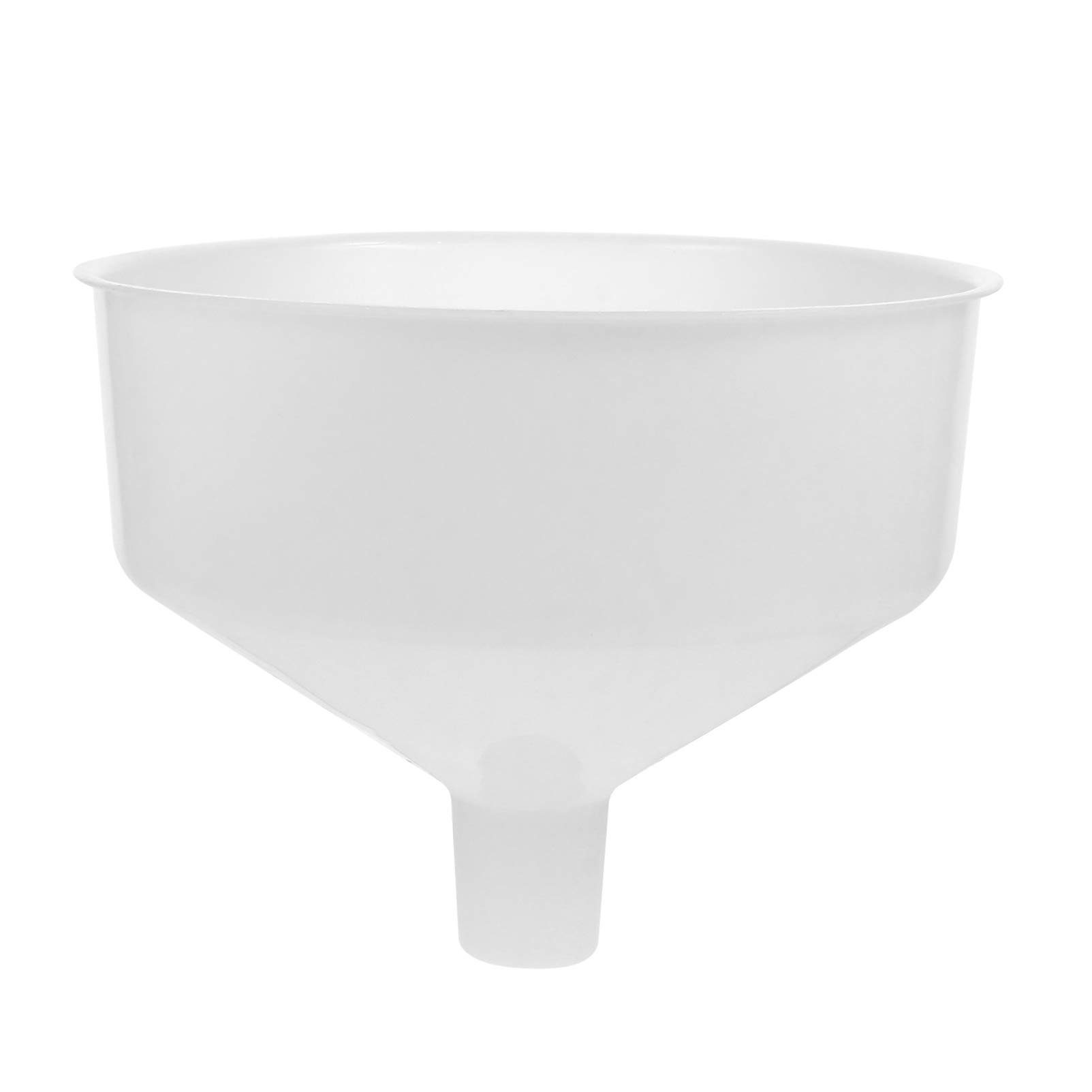 Yardwe Large Kitchen Funnel 9.45 Inch Wide Mouth Food Grade Plastic Spill-Free Beer Filling Tool for Oil Liquid Transfer