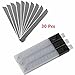 Wekoil 30 Snap Off Utility Knife Blades 9mm Auto Lock Retractable Craft Cutters with Extra 3 Pcs Carbon Steel Art Knives for Cutting Box Paper Cardboard Graphics Projects